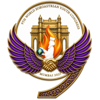 9th World Zoroastrian Youth Congress, Mumbai 2027 emblem